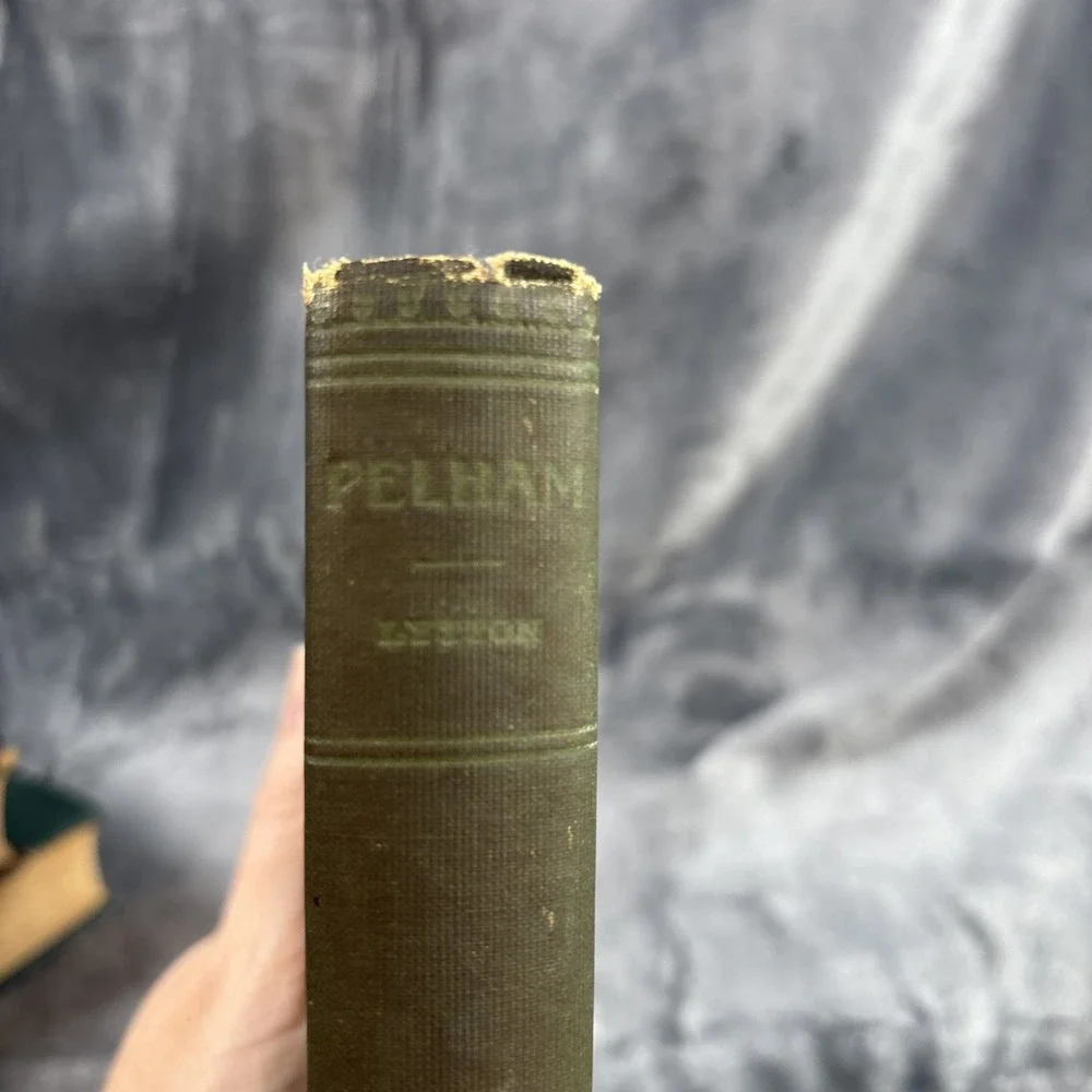 Pelham Or Adventures Of a Gentleman by The Right‎ Hon. Lord Lytton 1848 Edition